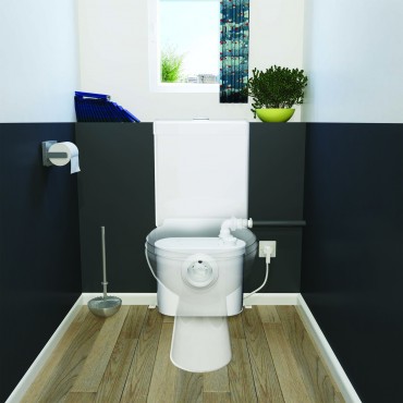 SFA sanibroyeur X2 up broyeur derrière WC