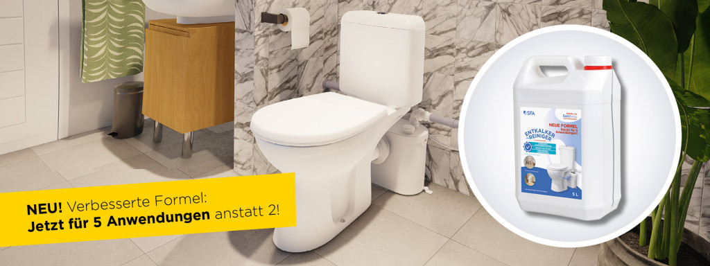 Lange Lebensdauer?  Na klar, mit dem Spezialreiniger  für Kleinhebeanlagen